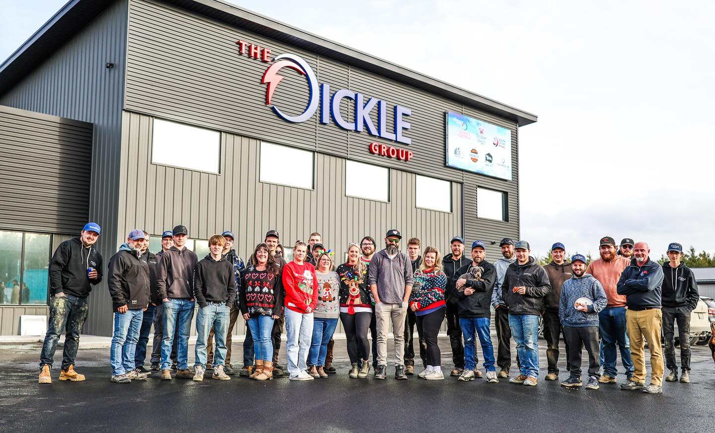 Oickle Group — full team outside headquarters